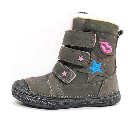 049-913 ddstep téli cipő lányoknak